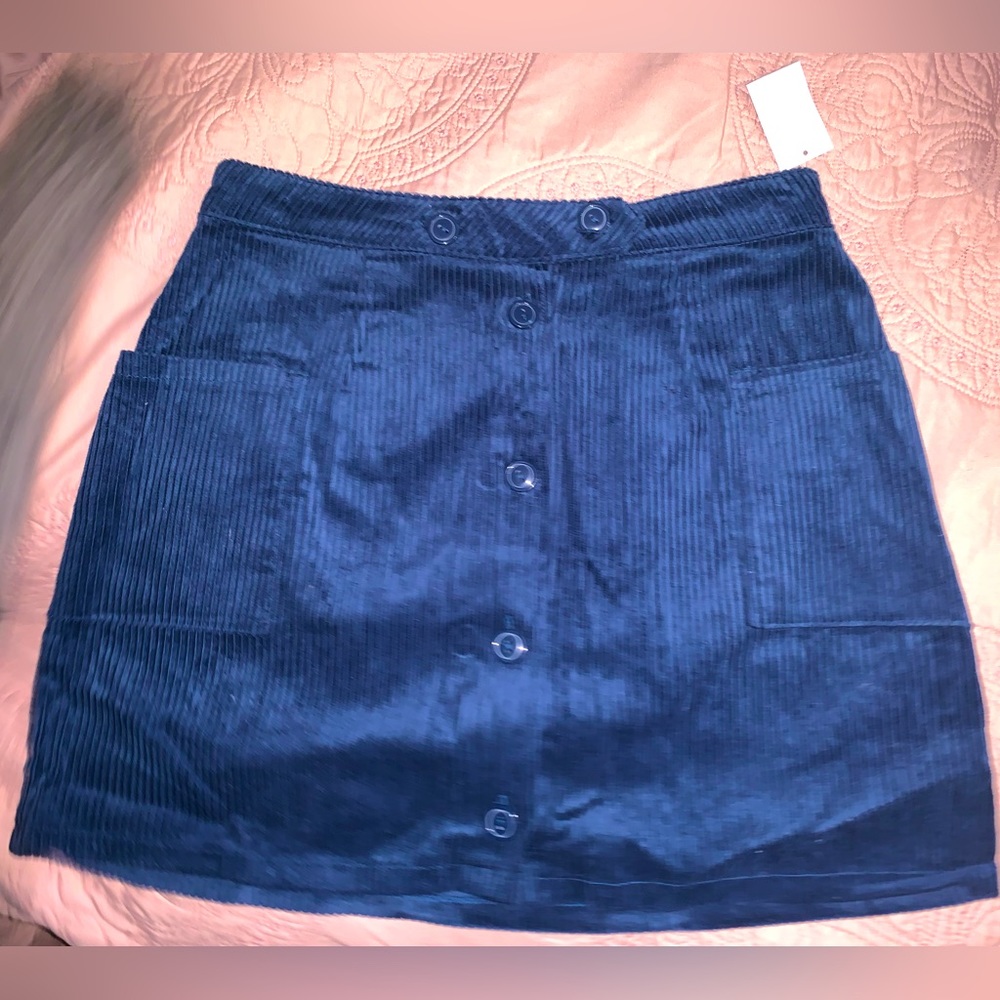 Corduroy Skirt